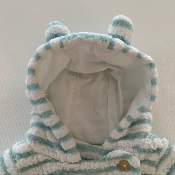 Koala Baby 0-3 Months Sherpa Hooded Jacket - Picture 2 of 6